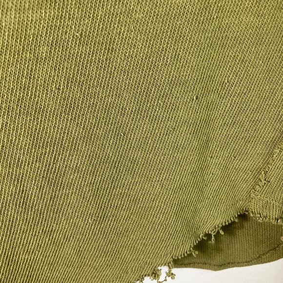 Womens We The Free Come & Get It Top Raw Edge Knit V Neck M Green - Picture 7 of 12